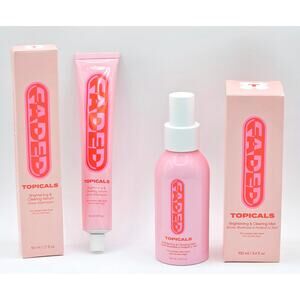 Topicals Faded Brightening Mist And Clearing Serum Duo Pack 3.4 Oz 1.7 Oz NEW